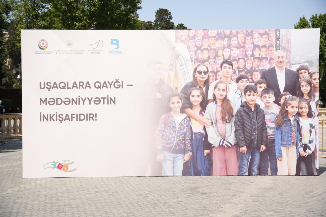 Uşaqların bayramı təntənəli şəkildə qeyd olundu - FOTOLAR